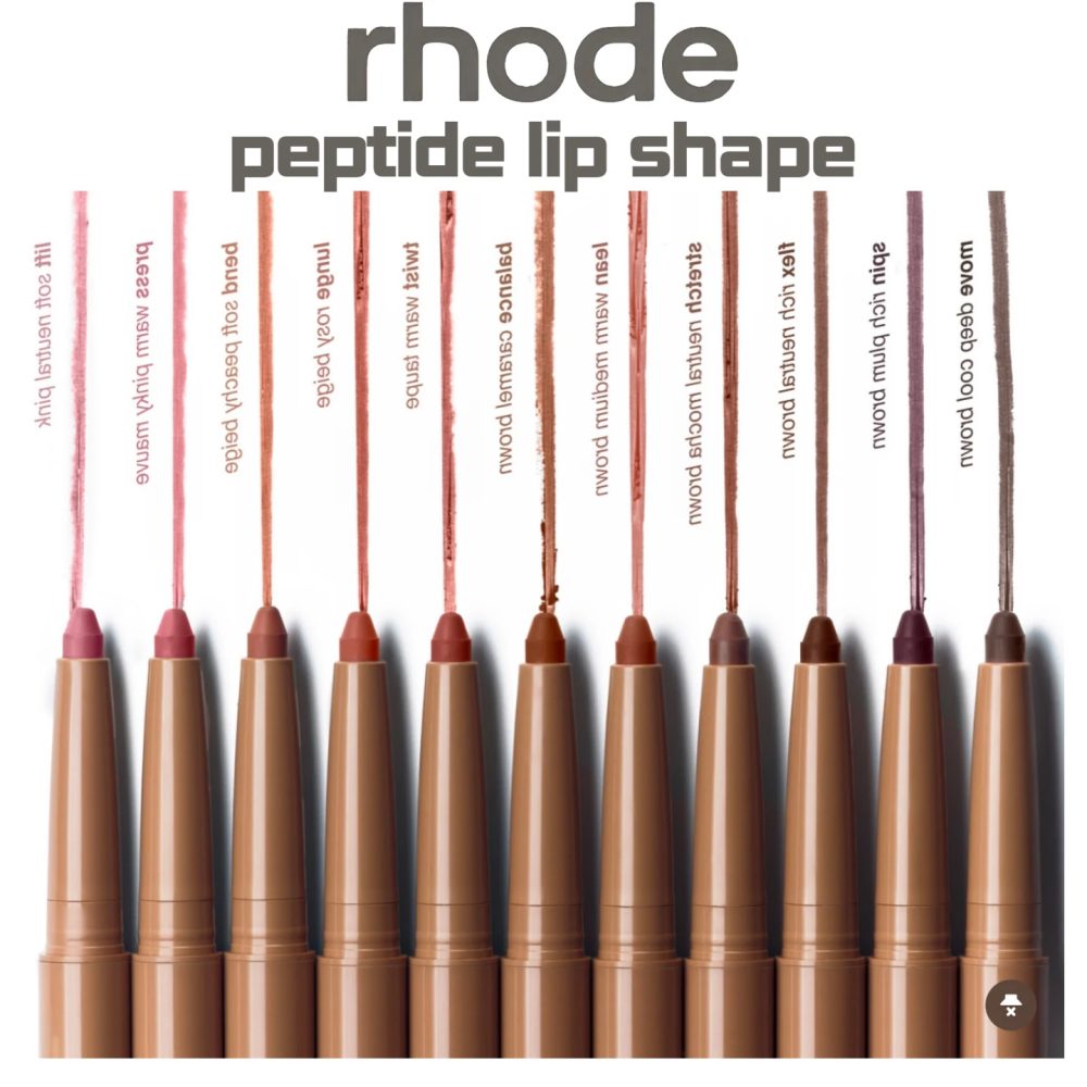 Rhod Skin Peptide Lip Shape Pen Lipliner Langanhaltender Lippenstift-Stift Make-up Lippenstift Puder Rouge Gloss Make-up Lipliner