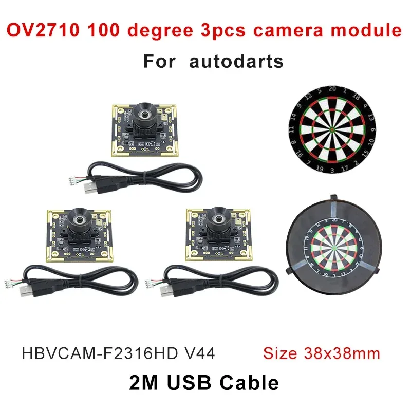 HBVCAM OV2710 100-Grad-Kameramodul für Autodarts-Bewertungssystem