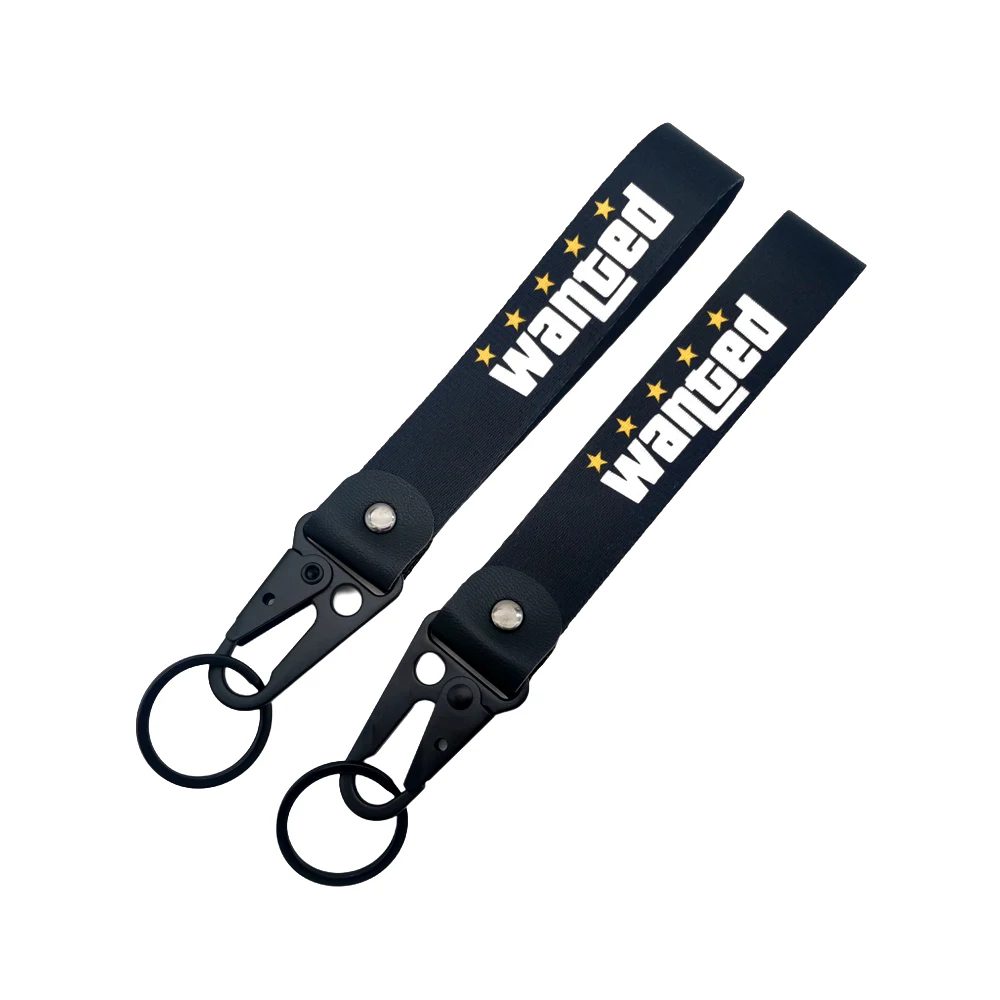 JDM Stil Auto Schlüsselanhänger Hokkaido Geschenk Schlüsselanhänger Auto Motorrad Wanted Key Stahl Federclip Schlüsselanhänger Schlüsselanhänger Zubehör