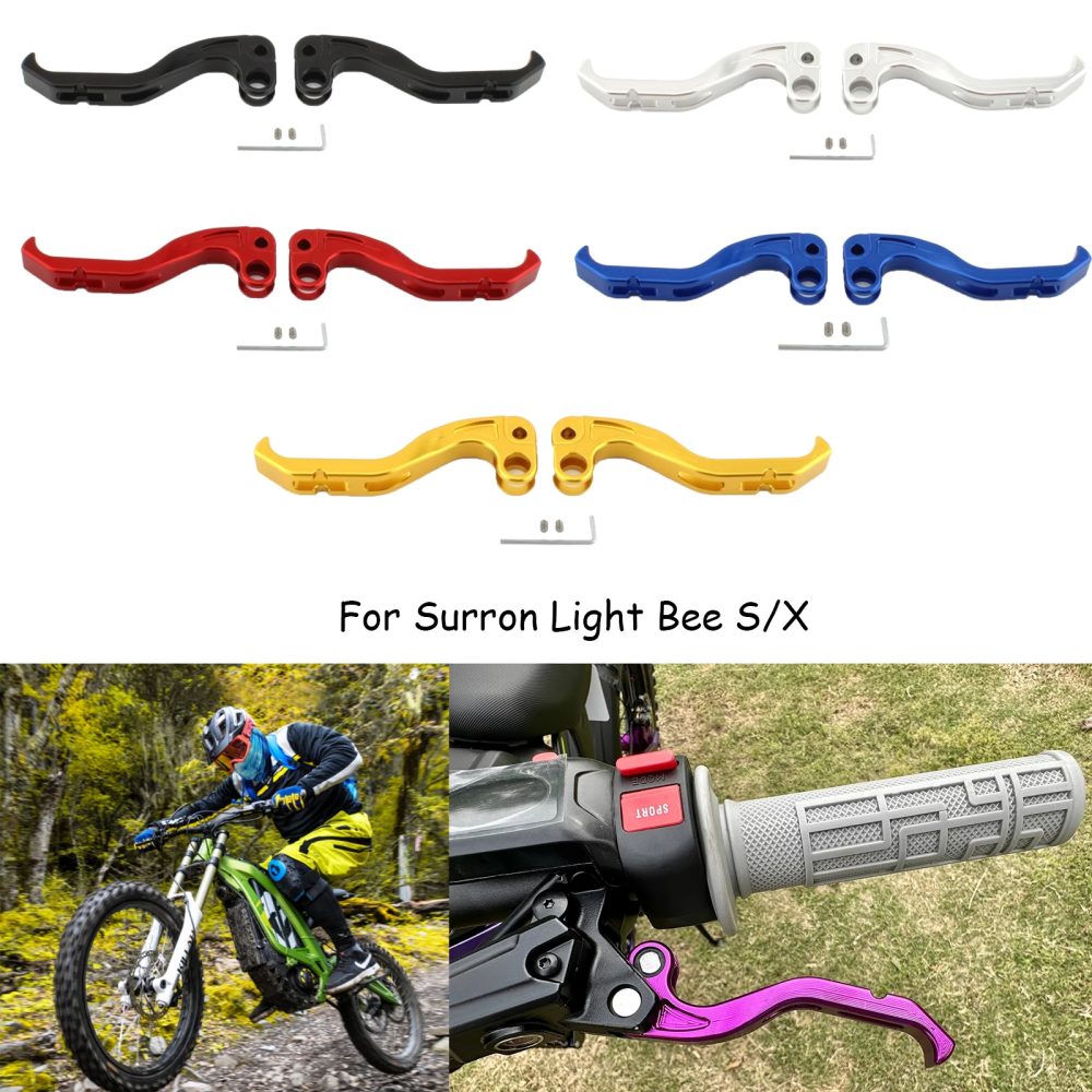 Für SurRon Sur Ron Surron Light Bee S/X Universelle Motorradteile Aluminium-Legierung Dirt Bike Surron Linker und Rechter Bremshebel