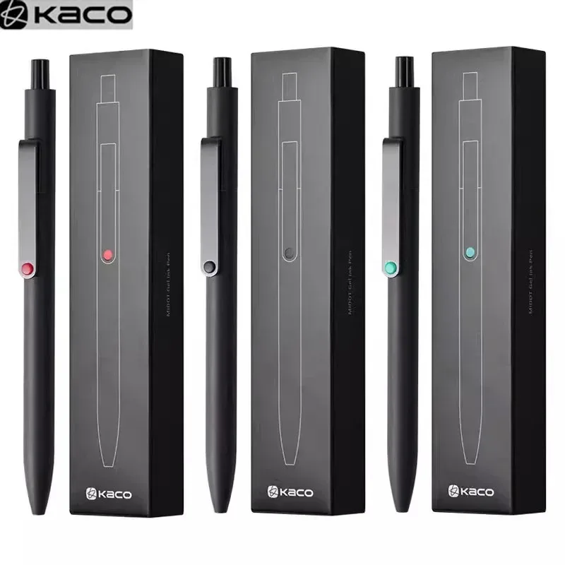 KACO 0,5 mm MIDOT Gel-Tintenstifte, schnell trocknender, glatter Druck-Schreibstift, hohes Volumen zum Aufnehmen von Prüfungen, Bewertung von Hausaufgaben, Papiere