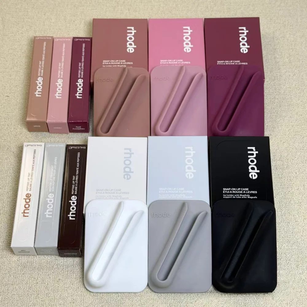 Rhode Hot Magnetische SNAP-ON LIP Hülle für Alle Mobiltelefone für Magsafe Lipgloss-Halter mit Langanhaltendem Lippenstift Lipgloss