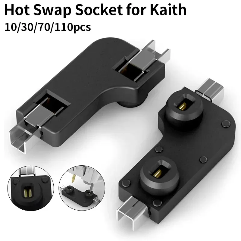 110 Stück/70/30/10 Stück Kailh Hot-Swap-fähige Leiterplattenbuchse CPG 151101 S11 für Outemu Cherry MX Switches mechanische Tastaturachse DIY