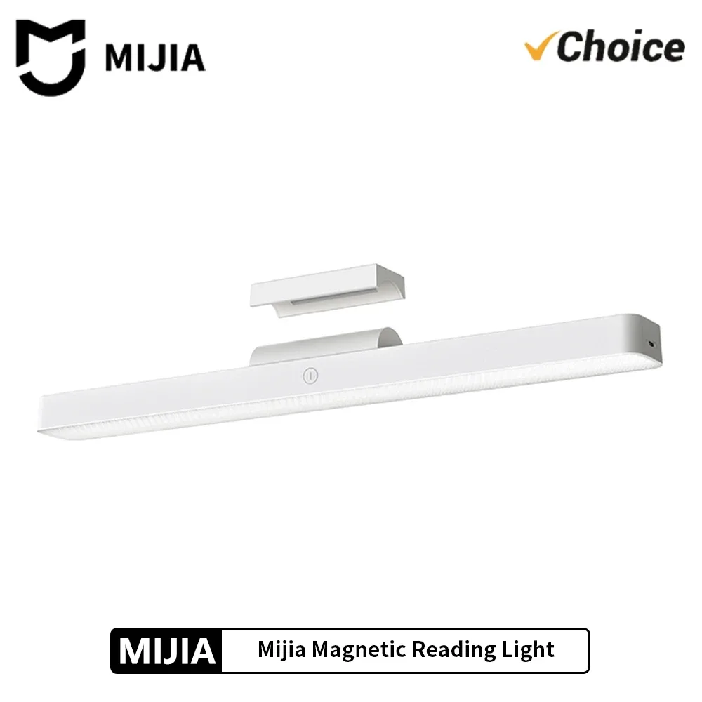 Neue MIJIA Magnetische Leselampe 36cm Verlängerter Lampenkopf Ra90 2000mAh Gleichmäßiges Licht Verstellbarer Lampenkopf Drei Stufen 150lm