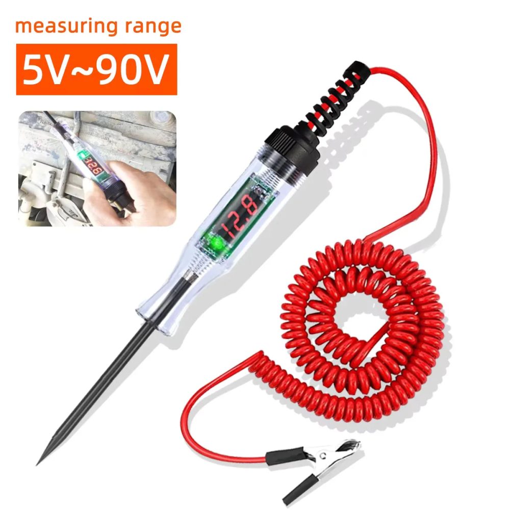 6V 12V 24V Auto Lkw Spannung Circuit-Tester Auto Auto Diagnose Sonde Test Stift Glühbirne Elektrische mess Stift Reparatur Werkzeuge