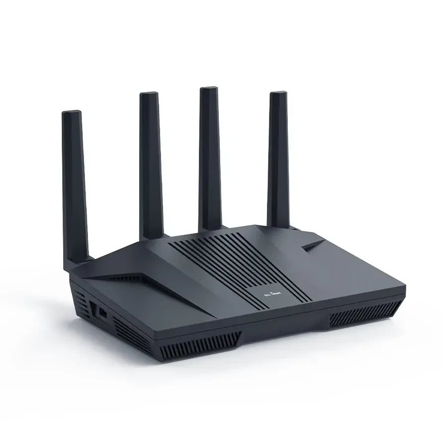 GL.iNet Flint 2 (GL-MT6000) Heim- und Büro-Router, 8-Stream-WLAN 6-Technologie, OpenWrt, 2,5 G Ethernet-Ports, Parental-Steuerung
