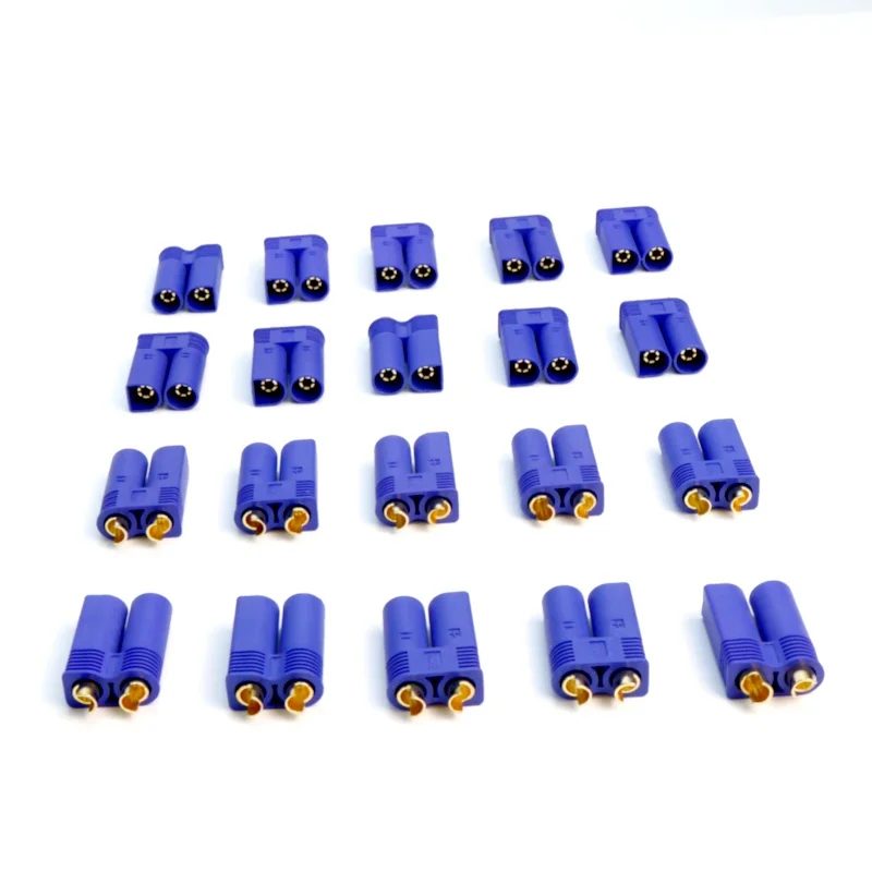 10/20PCS EC5 Stecker Kit Männlich Und Weiblich Vergoldet Bananen Stecker für RC Schaltung Männlich Weiblich kugel Teile