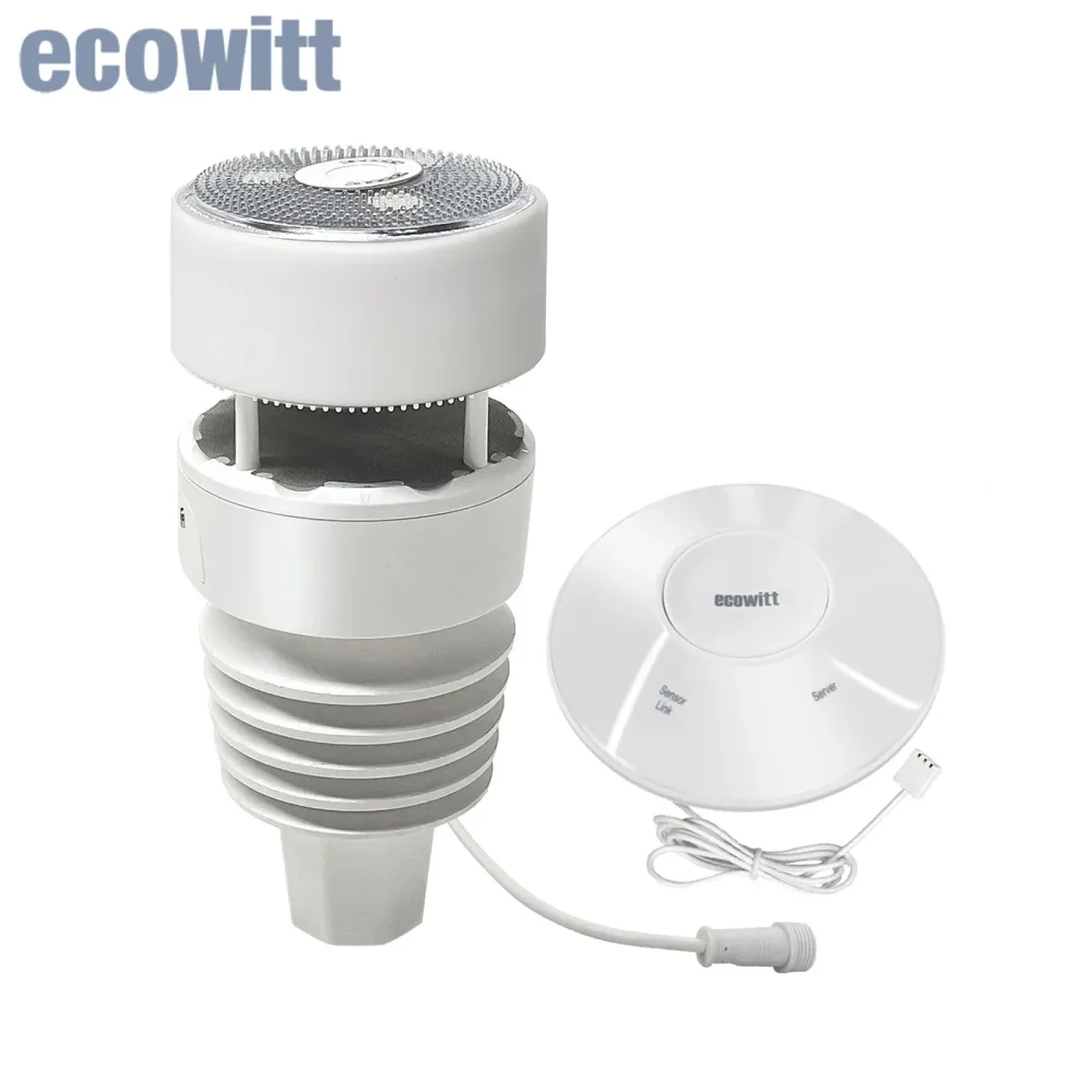 Ecowitt GW2001 Wittboy Wetterstation, inklusive GW2000 IoT Wi-Fi Gateway und WS90 7-in-1 solarbetriebenem Außensensor
