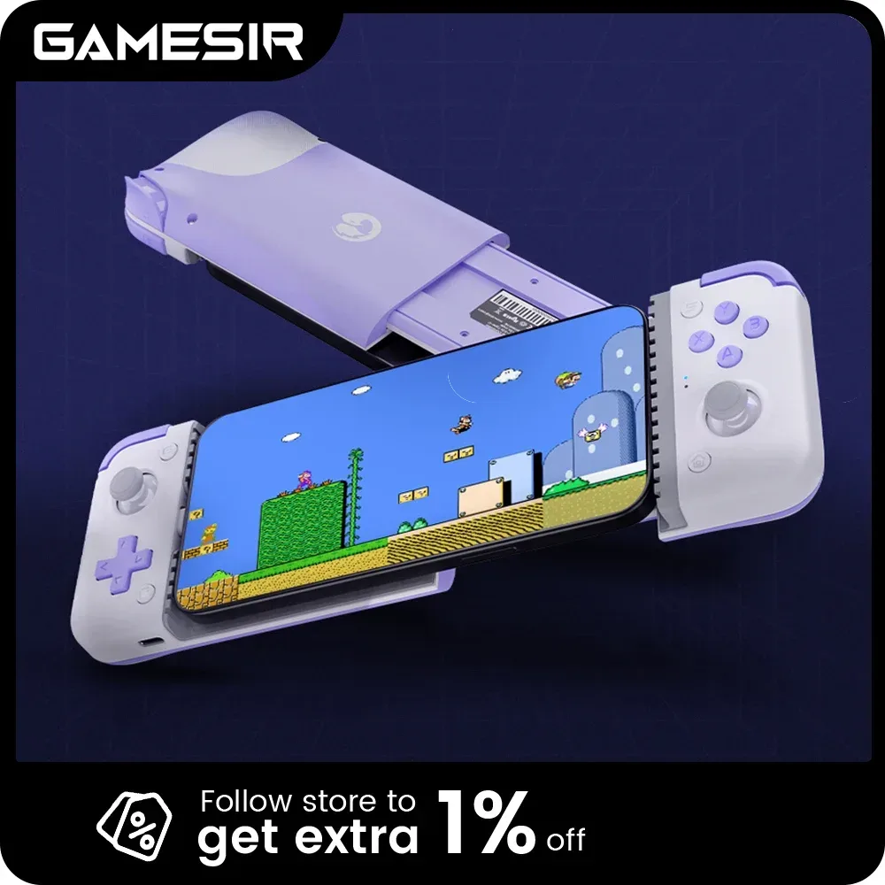 GameSir X2s ? Mobiles Gamepad und Gamecontroller für Cloud-Gaming, kompatibel mit Xbox Game Pass STADIA XCloud, mit Hall-Effekt-Joystick und -Trigger.