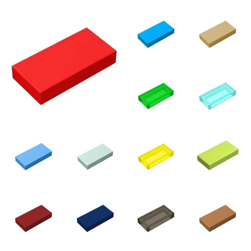 50 stücke 3069 30070 Glatte Dünne 1x2 Dünne Figur Gebäude Blöcke Spielzeug Für Kinder Kompatibel Pädagogisches Kreative Größe geschenk DIY MO