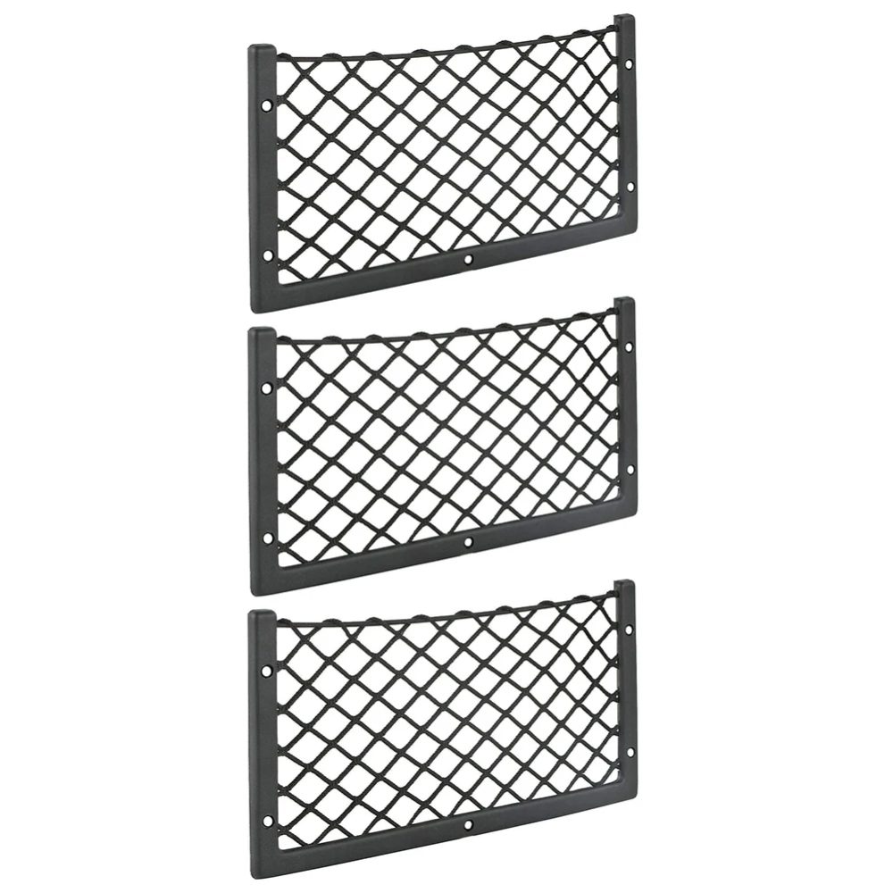 1/3 Teile/los 36*18cm Auto Net Tür Panel Bus Sitz Zurück Montieren Organizer Mesh Telefon Halter Lagerung tasche Tasche Für Brieftasche Schlüssel