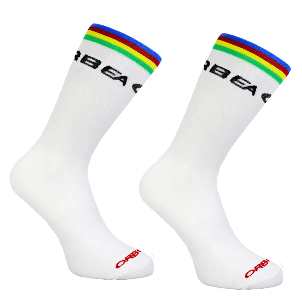 New Orbea Orca Fahrrads ocken Männer Frauen Frühling Herbst schnell trocknen Mid-Calf Fußball Socken Rugby Sport Laufs ocken