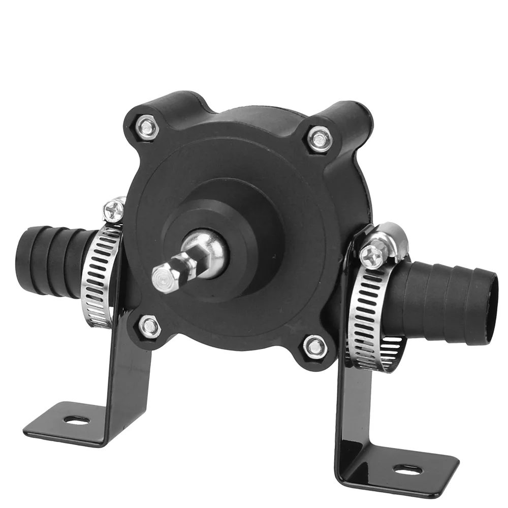 Elektrische Bohrmaschine Pumpe Diesel Öl Flüssigkeit Wasserpumpe Hausgarten Outdoor-Tool Tragbare Mini Hand selbstansaugende Flüssigkeit Transfer Pumpen