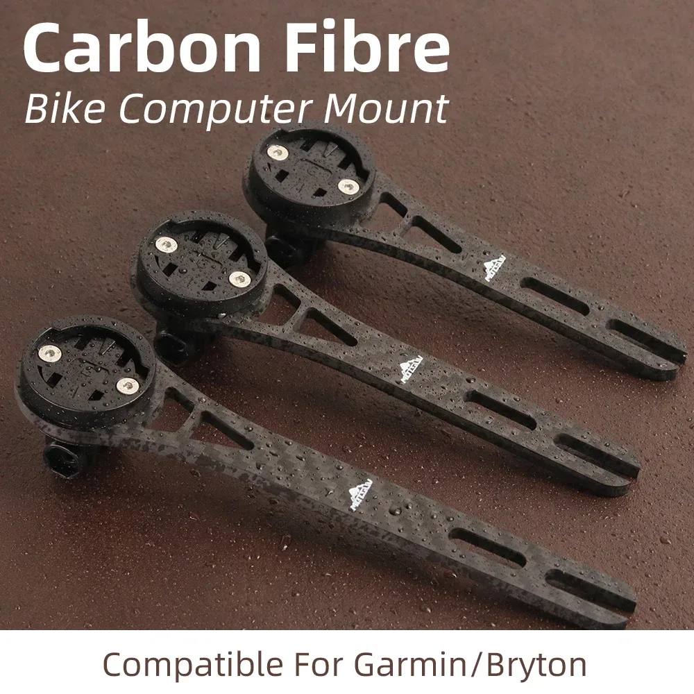 Carbon Fiber Computer Halterung Fahrrad Halterung Stoppuhr Tacho Rennrad Kompatibel Für Garmin Bryton