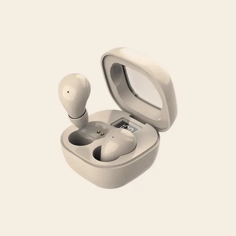 SK19 Mini Unsichtbare Kopfhörer TWS Ohrhörer Bluetooth 5.3 Kabellose Kopfhörer HIFI Stereo-Sound Geräuschunterdrückung Eingebautes Mikrofon