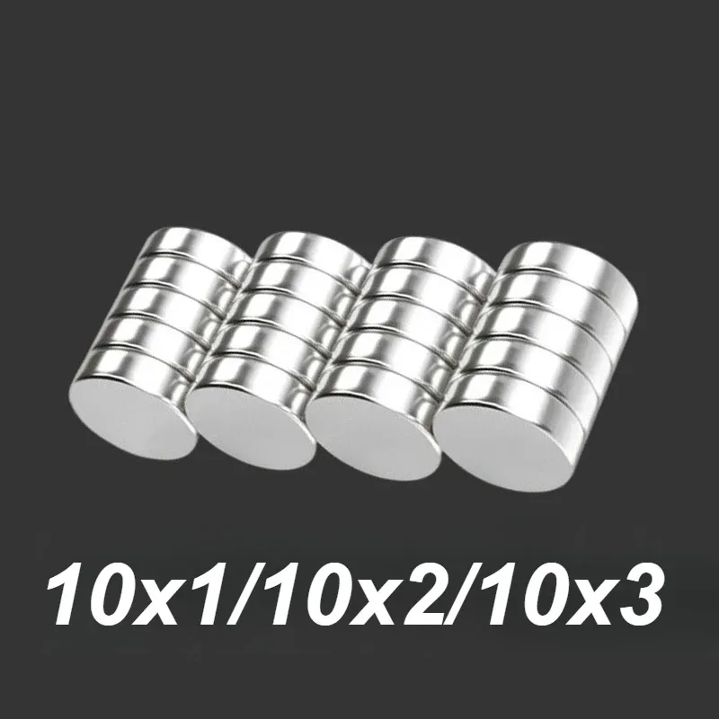 10x1/10x2/10x3mm Magnet, geeignet für Komponentenverbindungen, Halsketten- oder Taschenschnallen, Badezimmerzubehör, Whiteboard-Befestigung