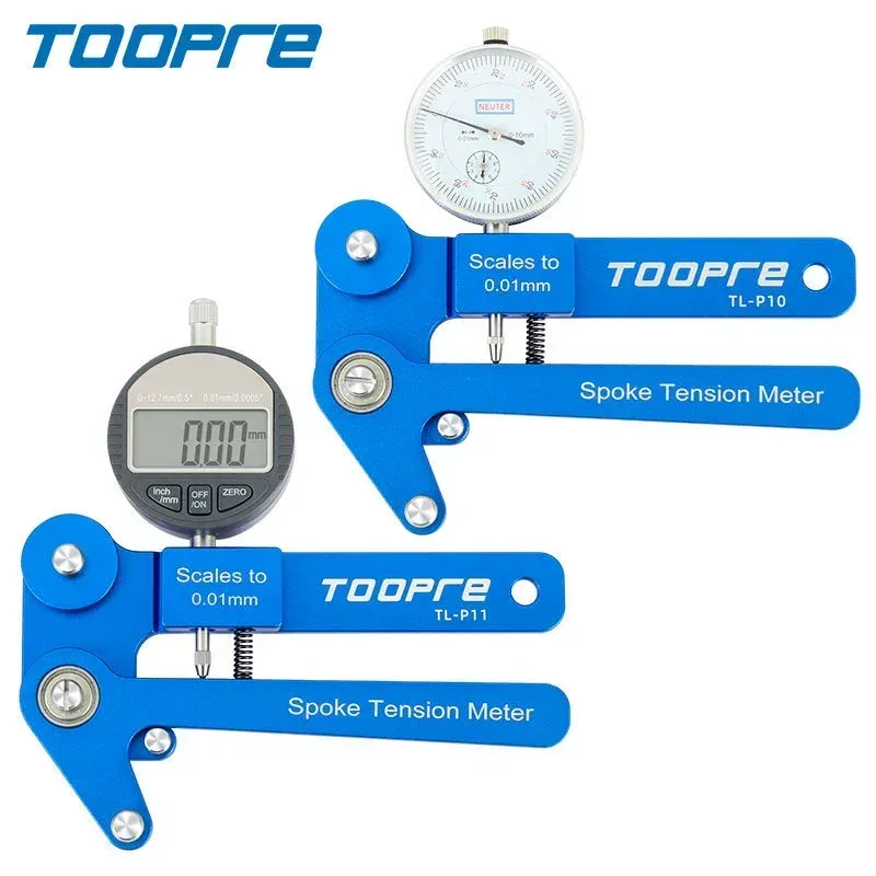 TOOPRE Fahrrad Speichen Spannung Meter Digital Display Felge Korrektur Werkzeug Mechanische Rad Stahl Draht Ring Einstellung Messen