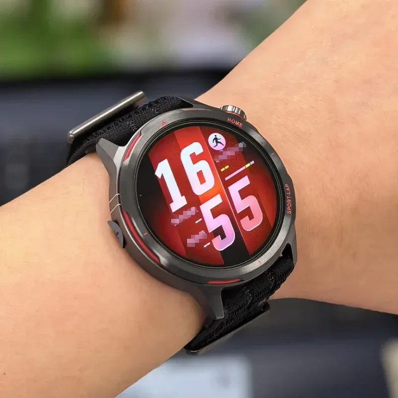 HUAWEI Watch GT Runner 2 Smartwatch, Lauf-GPS-Ultra-Präzise Smartwatch, bis zu 14 Tage Autonomie, Marathon-Modus, Echtzeit-Rhythmus, edles Design aus Titan