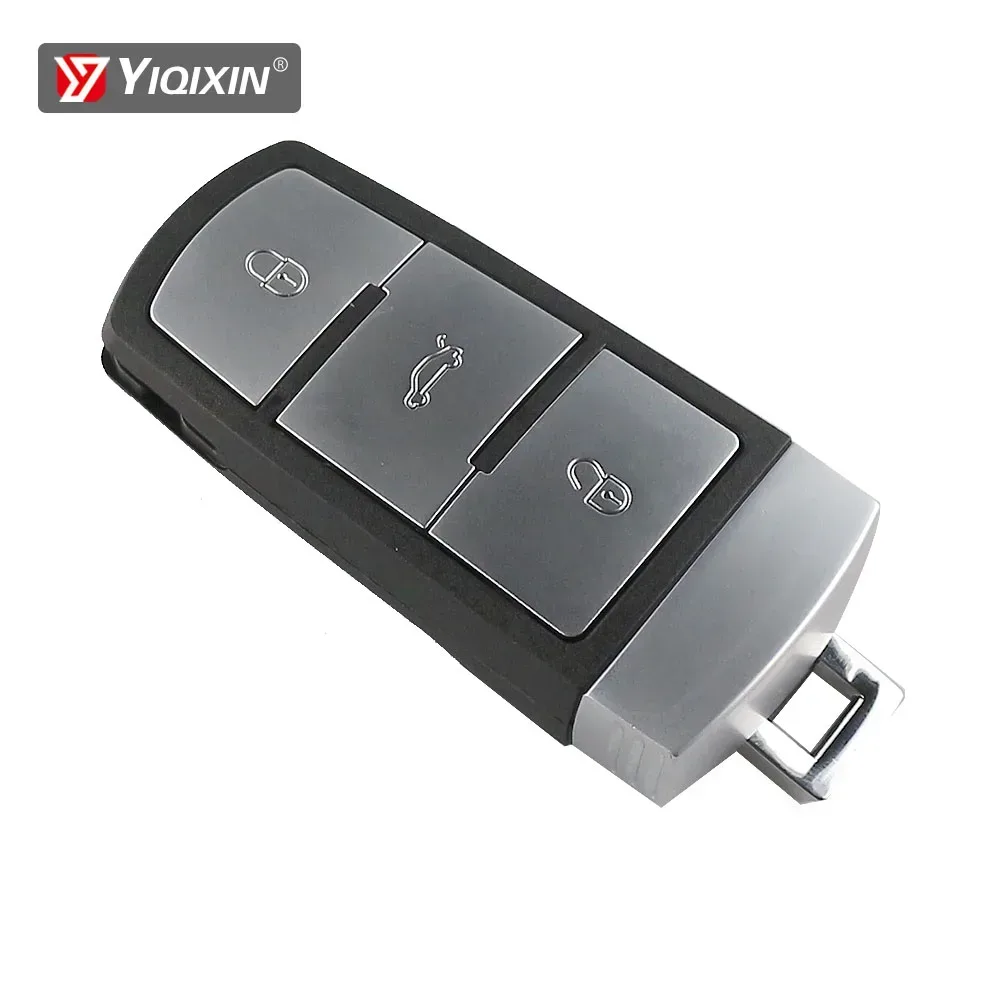 YIQIXIN Fernbedienung Auto Schlüssel Shell Für Volkswagen VW Passat CC B6 B7 B7L 3C R36 Maogotan B5 3 Tasten Ersatz Smart karte Abdeckung