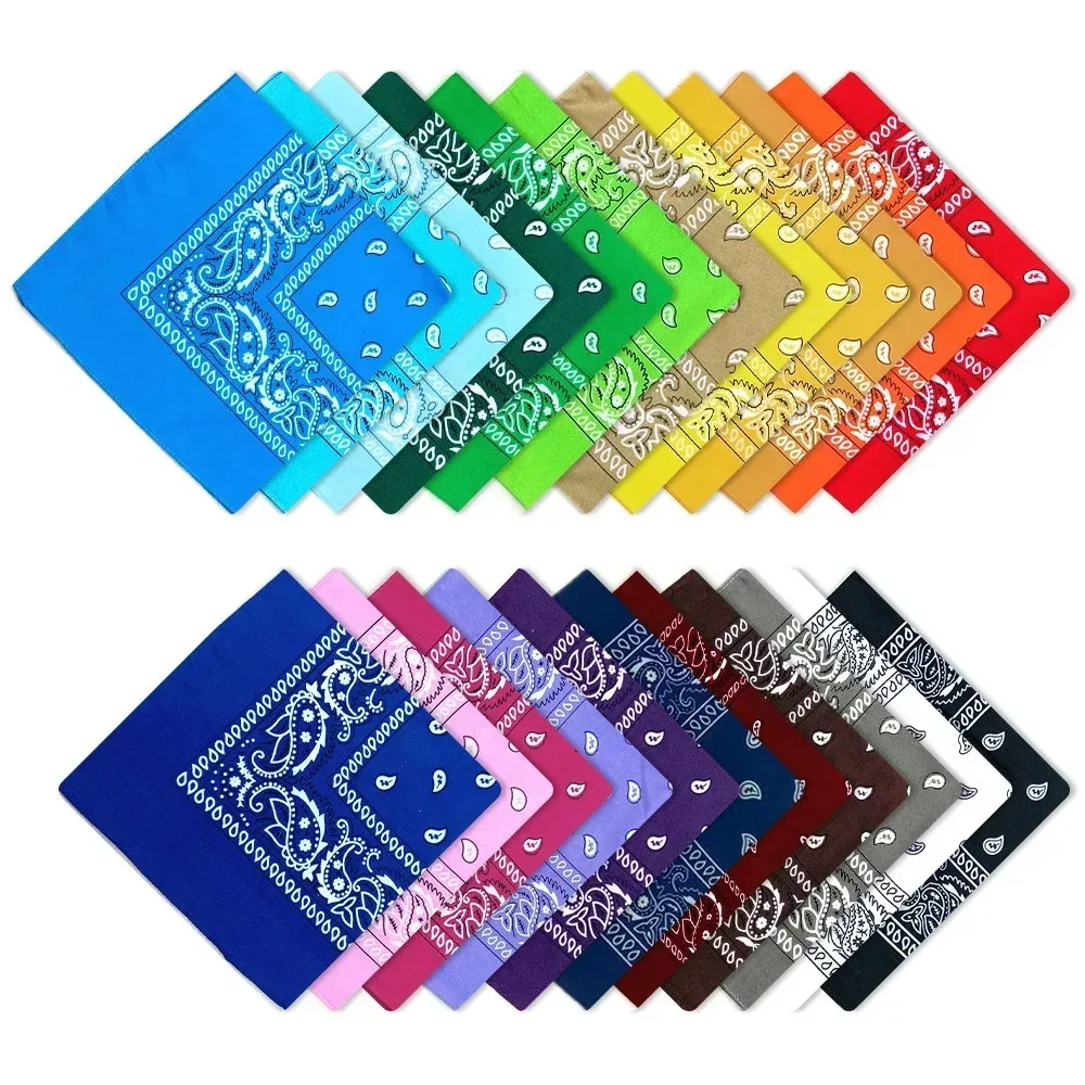 Hip Hop Bandana 23 Stile Mann Frauen Mode Outdoor Stirnbänder Haarband Handgelenk wickelt Haars chals hochwertige Haarschmuck
