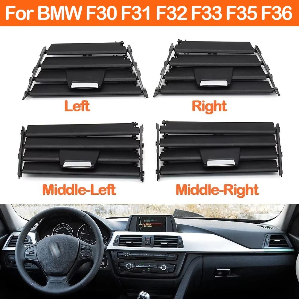 Reparatur-Set für die Lüftungsgitter der Klimaanlage (links, rechts, Mitte) für BMW 1er, 2er, 3er, 4er Serie F20, F22, F30, F34, F32, F33, F36