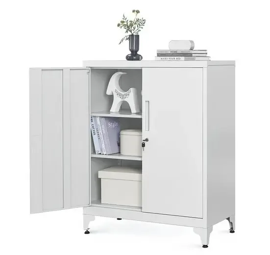 SONGMICS Aktenschrank Aktenschrank, Mehrzweckschrank, Büroschrank mit 2 Türen
