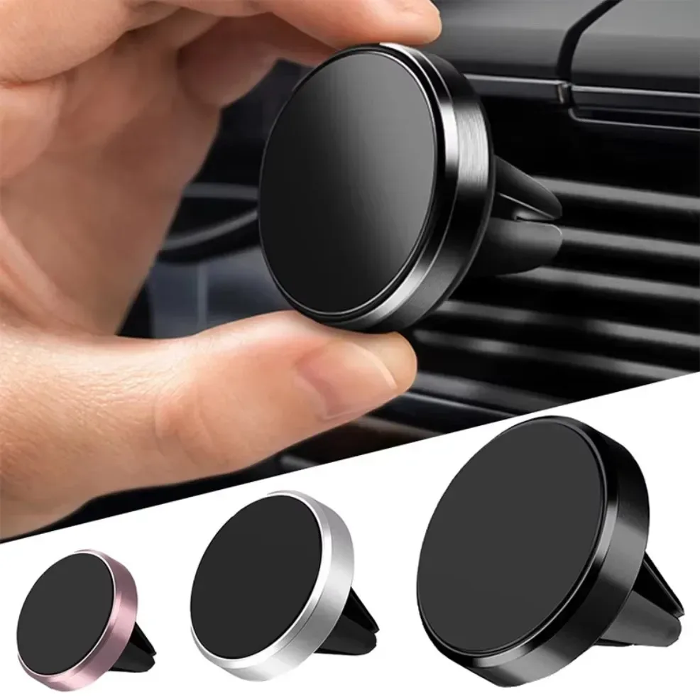 Magnetische Auto-Handyhalterung für Telefon im Auto, Lüftungsschlitz-Halterung, universeller mobiler Smartphone-Ständer, Magnethalterung für iPhone Samsung