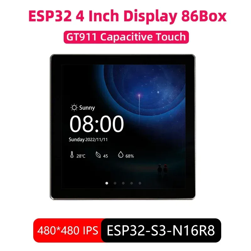 ESP32-S3 Entwicklungsboard WiFi BT 4 Zoll IPS Touchscreen für Arduino LVGL IOT ESP32 86 Box Central Centrol