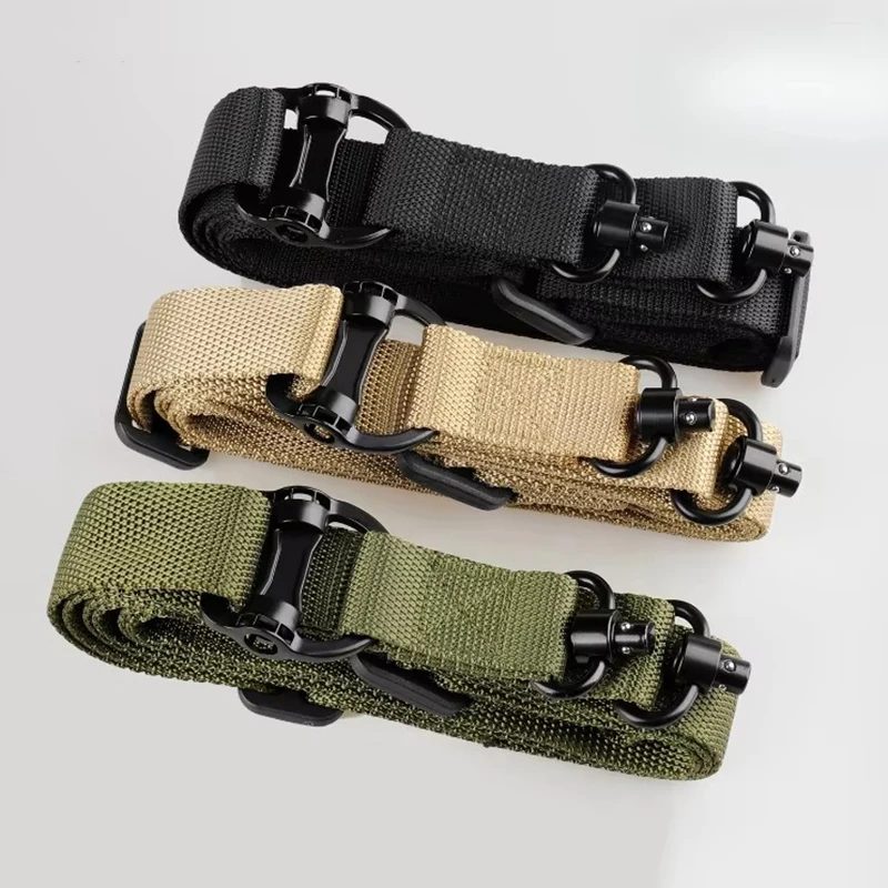 1 Stück Neuer MS4 Taktischer Trageriemen mit Schnellverschluss-Basis für Outdoor-Einsatz, Ein- oder Zweipunkt-Gurt, Sicherheitsseil, Militär-Outdoor-Sport-Gürtel Zubehör