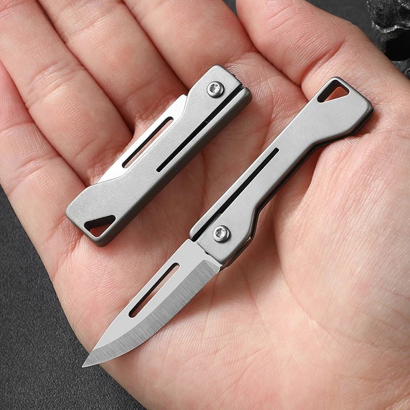 EDC Titan Mini Klappmesser Taschenmesser dünnes Taschenmesser Taschenmesser für Frauen Obstmesser