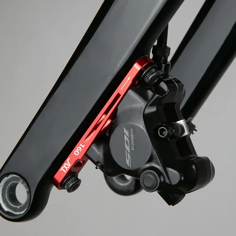1 Set Rennrad Scheibenbremse Flat Mount Adapter CNC Ultraleicht Für Fahrrad Vorne 140mm/160mm Hinten 160mm Bremsscheibe Adapter