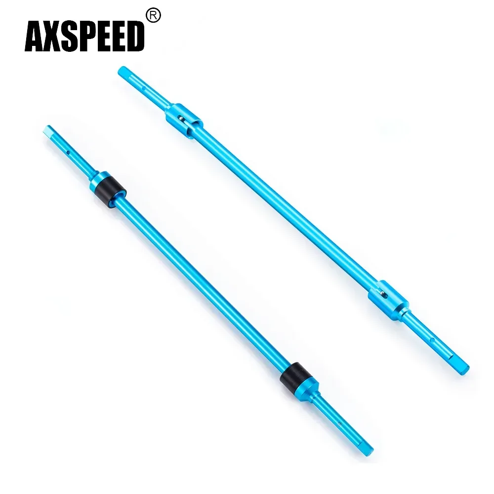 AXSPEED Aluminiumlegierung Centra Antriebswelle und Diff Propeller Joint Set für Tamiya TT02 1/10 RC Drift Car Upgrade Teile