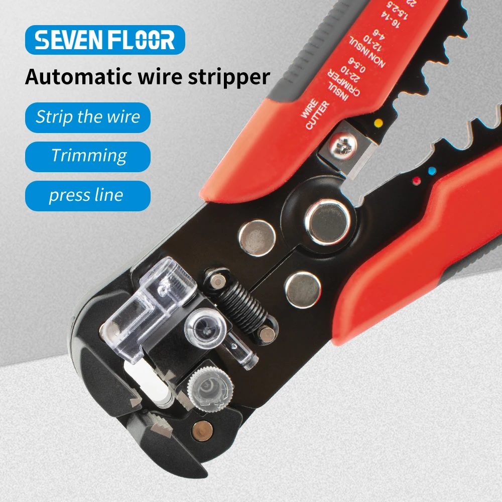 Professionelle Elektriker Draht Zange Kabel Draht Stripper Cutter Crimper Automatische Crimpen Abisolieren Werkzeug