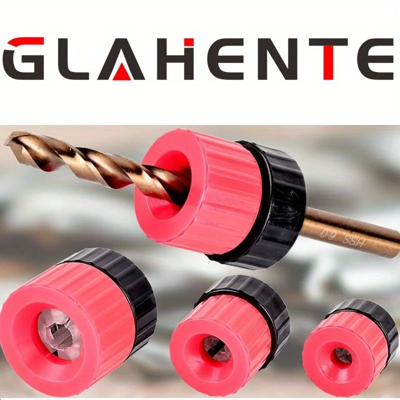 3-teiliges Bohrtiefen-Stopp-Set |   3?13 mm verstellbare Kunststoff-Endringe für die Holzbearbeitung |   Präzisions-Lochbohrführung