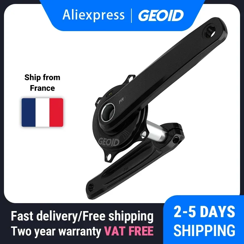 GEOID Crankarm PM500 Fahrrad-Leistungsmesser 4-Bolzen 110BCD 24mm Spindel Kadenz Fahrrad-Spider-basierter Leistungsmesser für Shimano