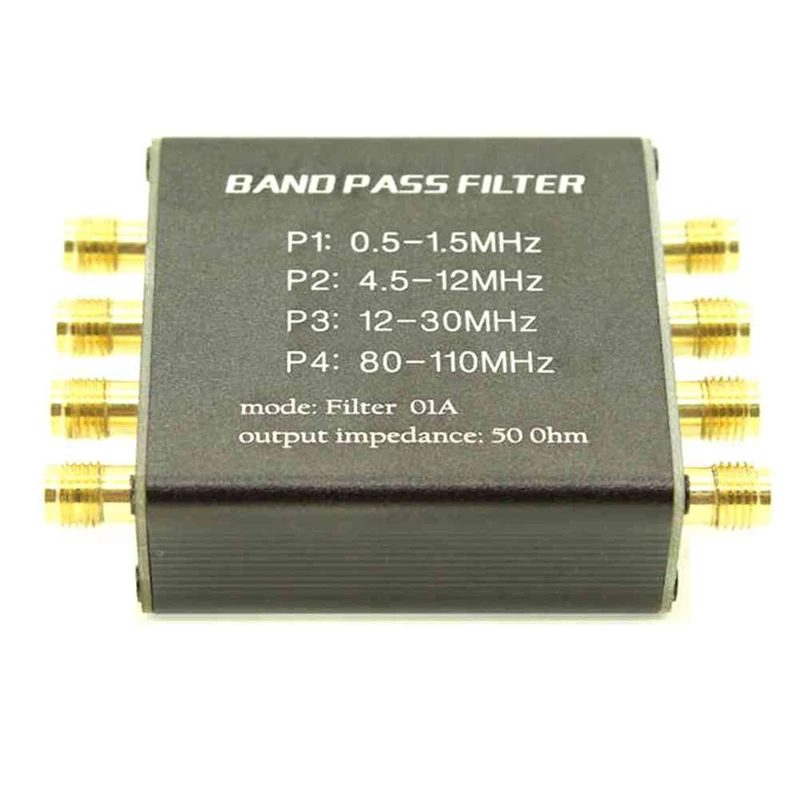 ABYN-Malachit Funkvorfilter BPF Bandpassfilter 50-Ohm SMA-Buchse