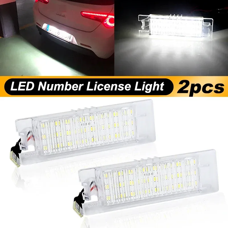 2 Stücke Canbus LED Kennzeichenbeleuchtung Weiß Für Alfa Romeo 147 156 159 166 Brera Giulietta Typ 940 MiTo Romeo GT Spider 939
