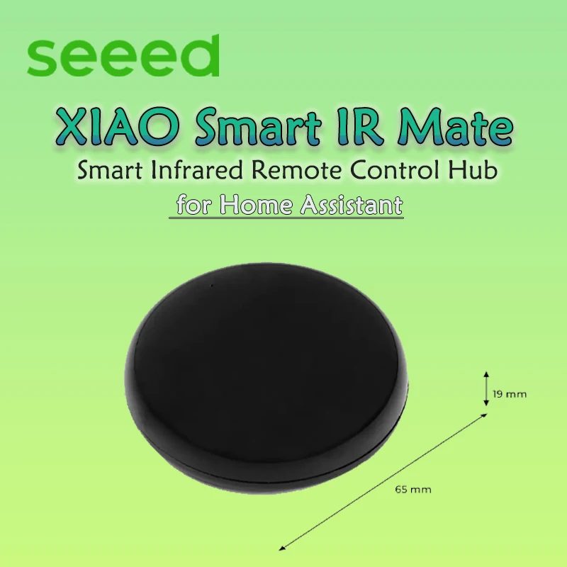 XIAO Smart IR Fernbedienungs-Hub für Home Assistant ESP32-C3 Core, Mate Smart Infrarot, Haptisches Feedback, Ein-Tasten-Lernfunktion