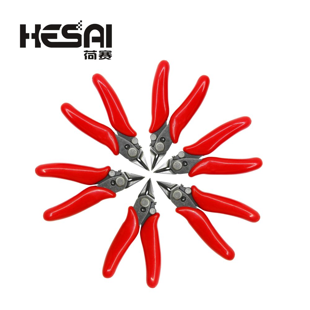 1/2/3/5PCS Diagonal Zange Mini Draht Flush Cutter 3,5 Zoll Micro Schneiden Zangen Drähte isolierende Gummi Griff Modell Zange