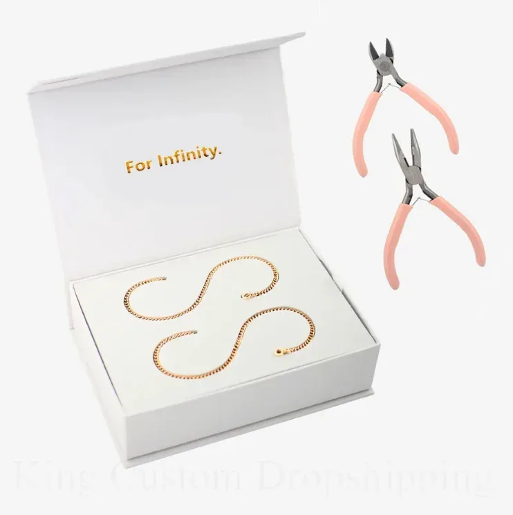 2025, neues permanentes ewiges Armband, Paarschmuck, Do it Yourself, modisches Armband-Set, Valentinstagsgeschenk für Liebhaber.