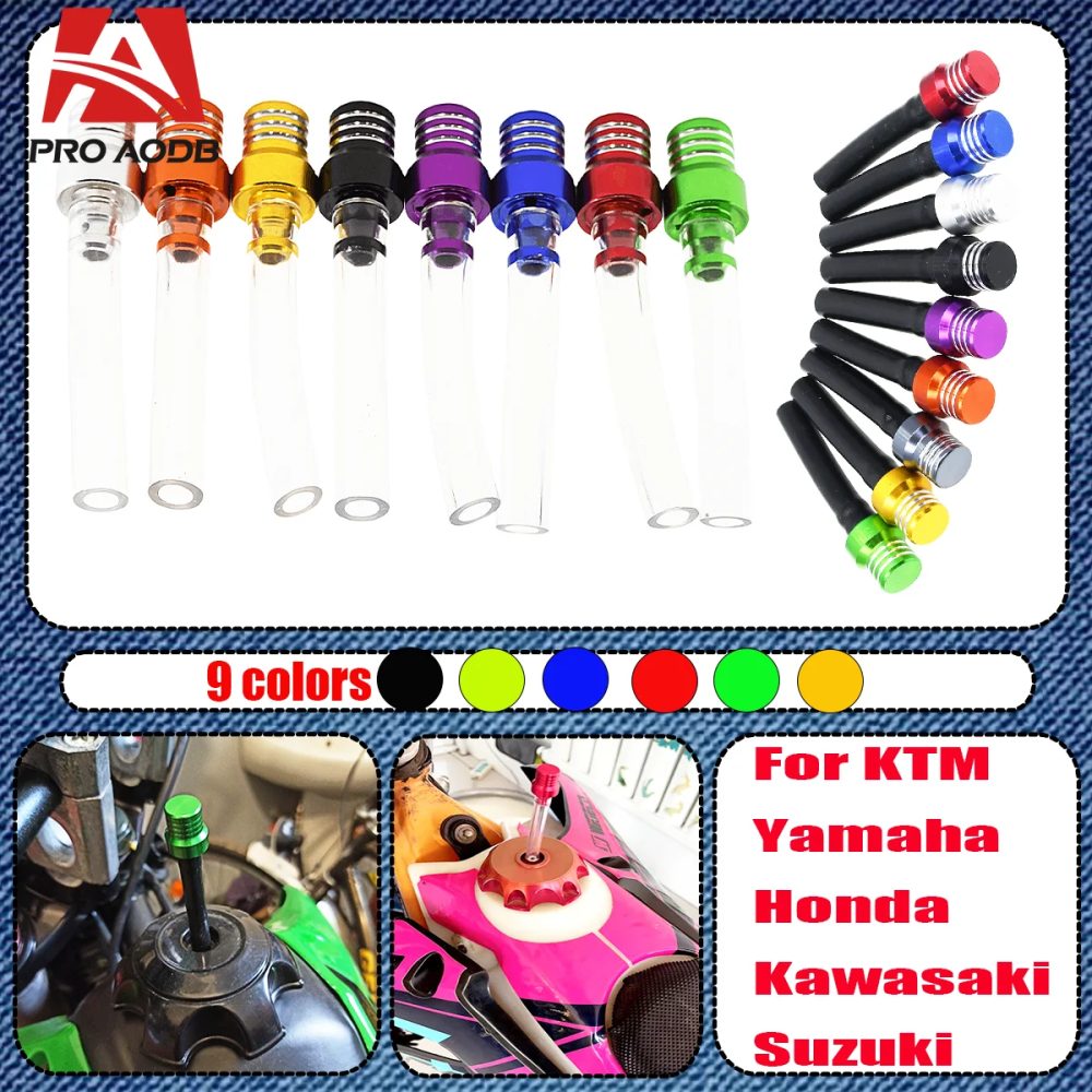 Kraftstofftank-Entlüftungsrohr, Einwegventile, Entlüftungsschläuche, Rohre für Yamaha WR250F WR250R KTM EXC SX PRO BSE ATV Universal