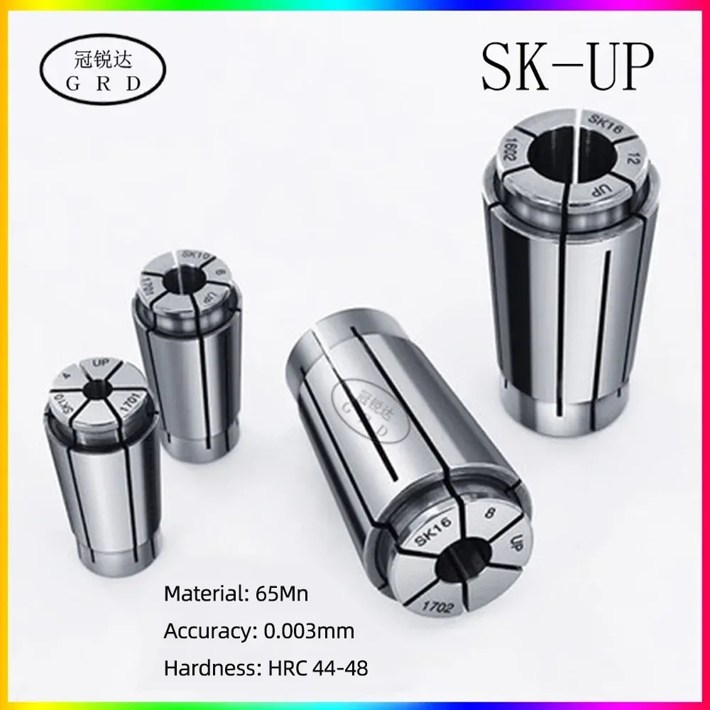 SK06 SK10 SK16 SK20 SK25 Spannzange Klemmbereich 1-25 mm SK Spannzangen CNC-Bearbeitungszentrum Federfutter Spannzange Werkzeughalter SK6