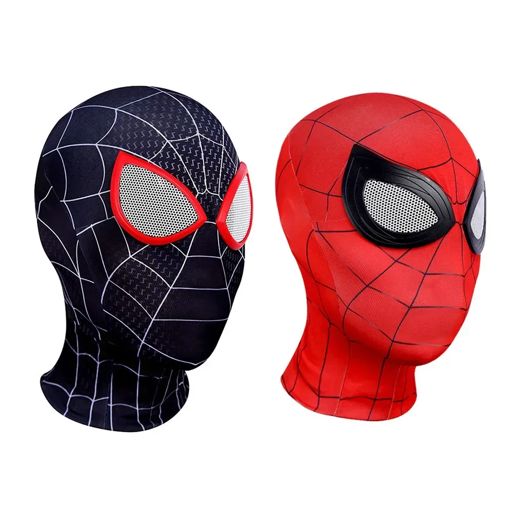 Film-Superhelden-Maskenkostüm Spider-Linsen-Rollenspiel-Hut Halloween-Performance-Maske Kinder-Schulparty-Augenmaske Feiertags-Geburtstagsgeschenk