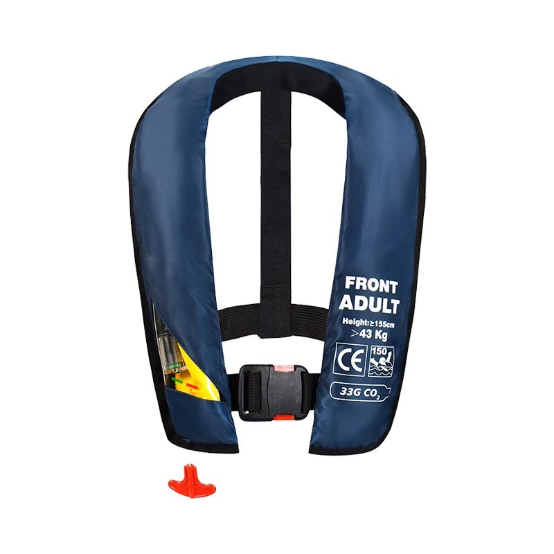 CE-Zertifizierte Automatische/Manuelle Aufblasbare Schwimmweste PFD Rettungsweste Hochsichtbar für Erwachsene Angelzubehör Bootszubehör