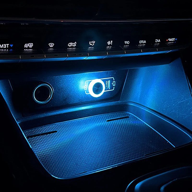 Tragbare Auto USB Umgebungs Licht Mini LED Dekorative Atmosphäre Lampen Für Auto Innen Umwelt Licht Computer Licht Plug & Play