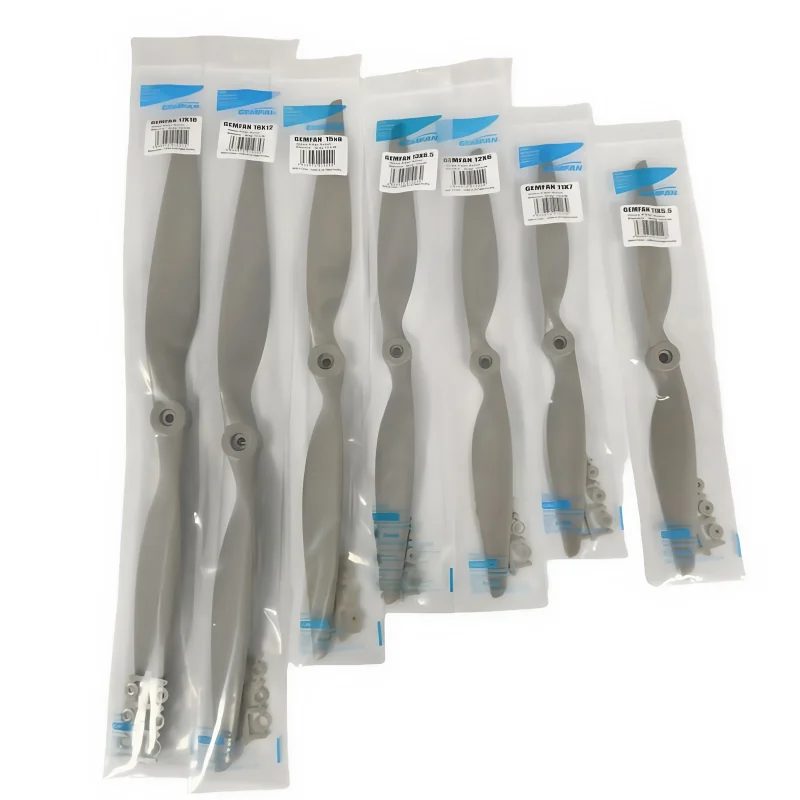 Original Gemfan RC Propeller Set für Modellflugzeug ? 6x4 7x5 8x4 8x6 9*4,5 9x6 10x7 10x5 11x7 12x6 12x8 13x6,5 Hochleistungsfähig
