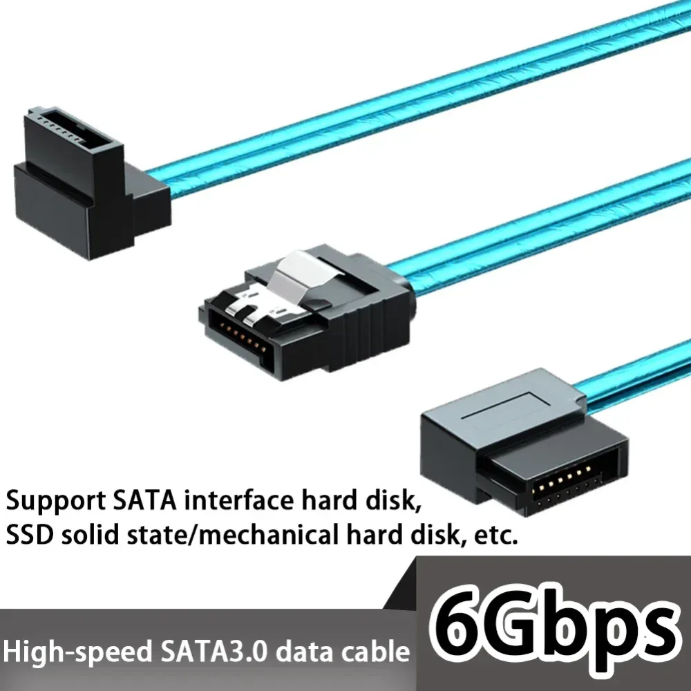 Winkel SATA 3.0 Kabel Up Down Links Rechts SATA 3.0 III SATA3 6 GB/s Datenkabel Kabel SAS Kabel Dual Kanäle PC Festplatte Datenkabel