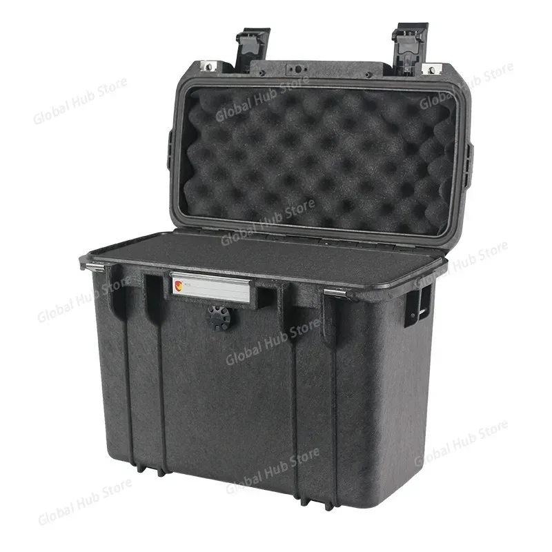 Sicherheit Box Kunststoff Schutzhülle Wasserdichte Dichtung Druck-beständig Schneiden Schwamm Tragetasche Instrument Werkzeug Box