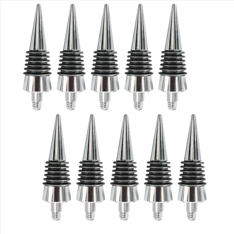 10-teiliges Set mit Gewinde-Weinflaschen-Metallstopfen, leeren Flaschenverschluss, Geschenke für Hochzeit, Weinparty