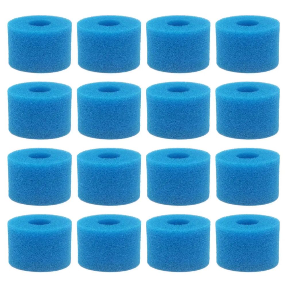16pc für intex pure spa wieder verwendbare wasch bare schaum wannen filter patrone s1 typ